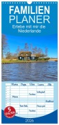 Cover-Bild zum Titel 'Familienplaner 2026 - Erlebe mit mir die Niederlande mit 5 Spalten (Wandkalender, 21 x 45 cm) CALVENDO' von 'Nadine Büscher'