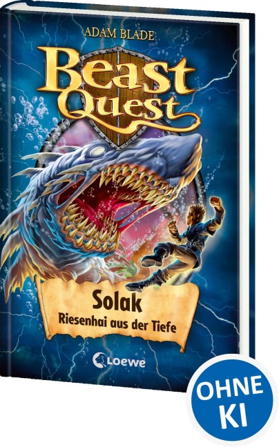 Beast Quest (Band 67) - Solak, Riesenhai aus der Tiefe - Adam Blade