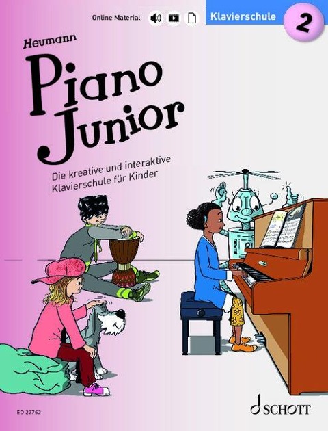 Piano Junior: Klavierschule 2 - Hans-Günter Heumann