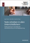 Cover-Bild zum Titel 'Texte schreiben in allen Unterrichtsfächern' von ''