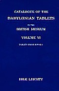 Cover-Bild zum Titel 'Catalogue of the Babylonian Tablets in the British Museum' von 'Erle Leichty'