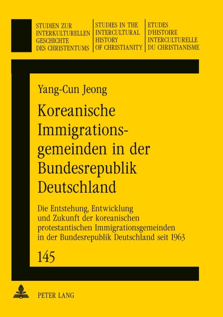 Koreanische Immigrationsgemeinden in der Bundesrepublik Deutschland - Yang-Cun Jeong