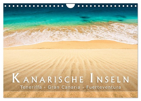 Die Kanarische Inseln Teneriffa, Gran Canaria und Fuerteventura (Wandkalender 2024 DIN A4 quer), CALVENDO Monatskalender - Patrick Rosyk