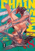 Cover-Bild zum Titel 'Chainsaw Man 08' von 'Tatsuki Fujimoto'