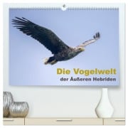 Cover-Bild zum Titel 'Die Vogelwelt der Äußeren Hebriden (hochwertiger Premium Wandkalender 2026 DIN A2 quer), Kunstdruck in Hochglanz' von 'Leon Uppena'