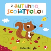 Cover-Bild zum Titel 'È autunno, scoiattolo! Libro puzzle' von ''