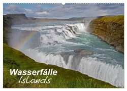 Wasserfälle Islands (Wandkalender 2025 DIN A2 quer), CALVENDO Monatskalender - Leon Uppena