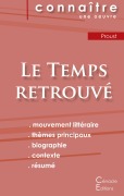 Cover-Bild zum Titel 'Fiche de lecture Le Temps retrouvé de Marcel Proust (analyse littéraire de référence et résumé complet)' von 'Marcel Proust'