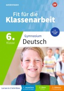 Cover-Bild zum Titel 'Fit für die Klassenarbeit - Gymnasium. Deutsch 6' von ''