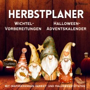 Cover-Bild zum Titel 'Herbst Planer Tagesplaner für Wichtelvorbereitung, Halloween-Adventskalender Countdown, Wichtelaktivitäten Schabernack Streiche Wichteltür, Kalender Vorweihnachtszeit' von 'Millie Meik'