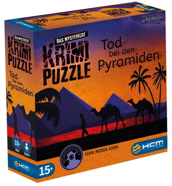 Tod bei den Pyramiden - Das mysteriöse Krimi Puzzle/1000 T - 
