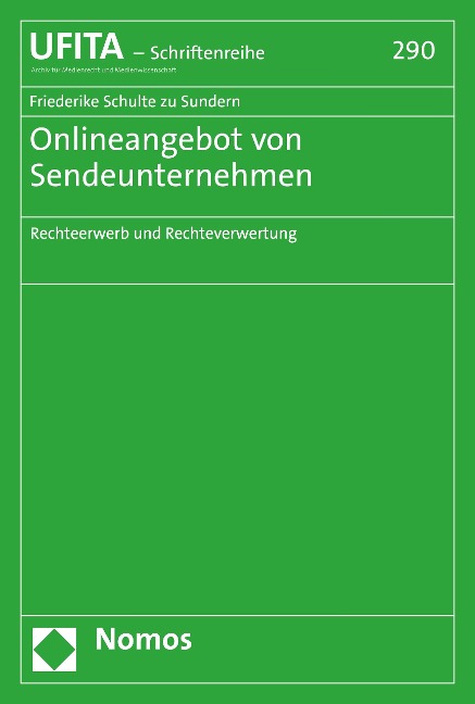 Onlineangebot von Sendeunternehmen - Friederike Schulte Zu Sundern