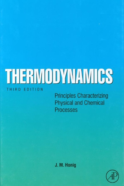 Thermodynamics - Jurgen M. Honig