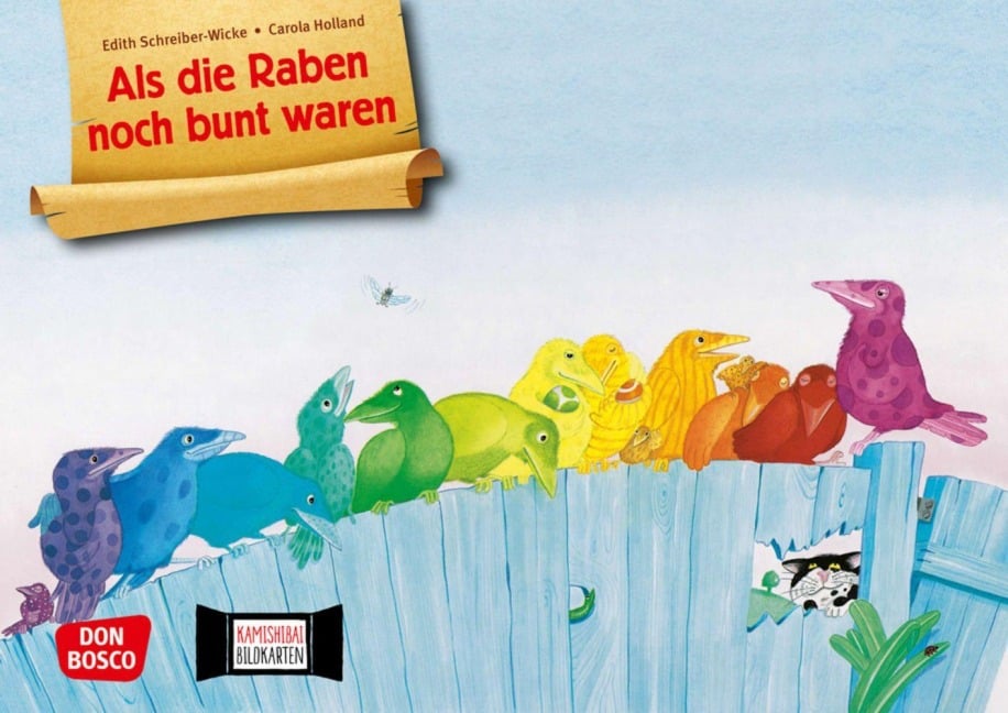 Als die Raben noch bunt waren. Kamishibai Bildkartenset