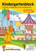 Cover-Bild zum Titel 'Kindergartenblock ab 3 Jahre - Suchen, entdecken und vergleichen' von 'Ulrike Maier'