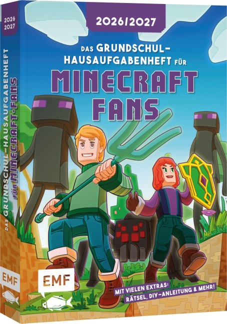 Das Grundschul-Hausaufgabenheft für Minecraft-Fans 2026/2027 - Niklas Schröer, Linus Schröer
