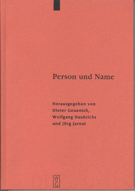 Person und Name - 