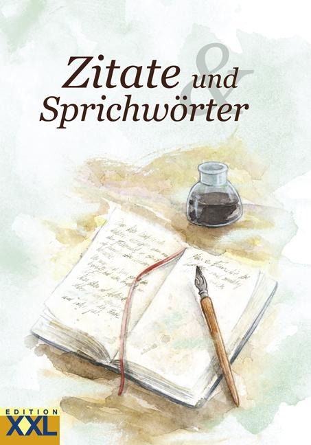 Zitate und Sprichwörter in Großschrift - 