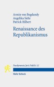 Cover-Bild zum Titel 'Renaissance des Republikanismus' von 'Armin Von Bogdandy, Patrick Hilbert, Angelika Siehr'
