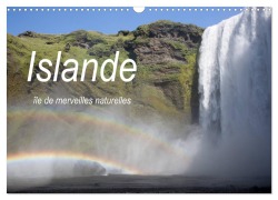 Islande île de merveilles naturelles (Calendrier mural 2026 DIN A3 vertical), CALVENDO calendrier mensuel - Michèle Junio