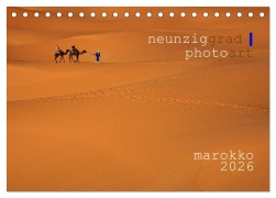 Cover-Bild zum Titel 'neunziggrad I photoart: marokko (Tischkalender 2026 DIN A5 quer), CALVENDO Monatskalender' von 'Jörn Heller'