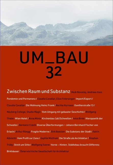 Zwischen Raum und Substanz - 