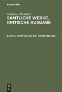 Cover-Bild zum Titel 'Schriften aus den Jahren 1826-1827' von ''