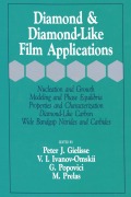 Cover-Bild zum Titel 'Diamond and Diamond-Like Film Applications' von ''