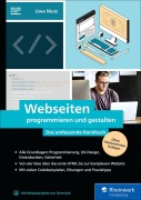 Cover-Bild zum Titel 'Webseiten programmieren und gestalten' von 'Uwe Mutz'