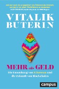 Cover-Bild zum Titel 'Mehr als Geld' von 'Vitalik Buterin'