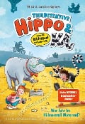 Cover-Bild zum Titel 'Tierdetektive Hippo & Ka - Wer fuhr im Hühnerstall Motorrad?' von 'Thilo'