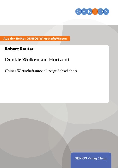 Dunkle Wolken am Horizont - Robert Reuter