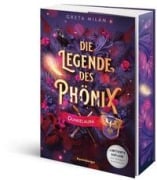 Cover-Bild zum Titel 'Die Legende des Phönix, Band 1: Dunkelaura' von 'Greta Milán'
