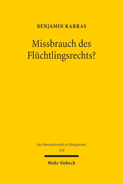 Missbrauch des Flüchtlingsrechts? - Benjamin Karras