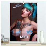 Cover-Bild zum Titel 'TATTOO TARTS - Inked Killer Babes (hochwertiger Premium Wandkalender 2026 DIN A2 hoch), Kunstdruck in Hochglanz' von 'Andreas Comandante'