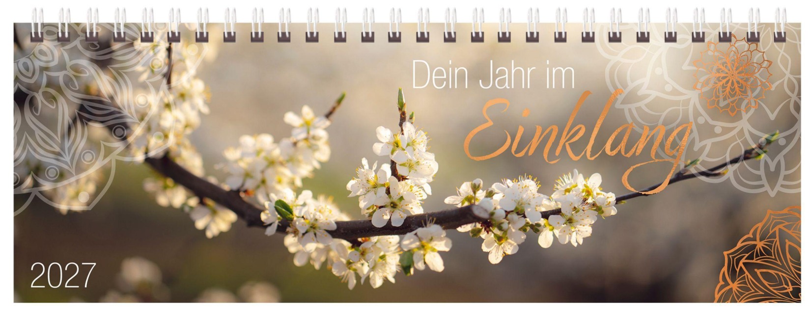 Tischquerkalender Dein Jahr im Einklang 2027 - 