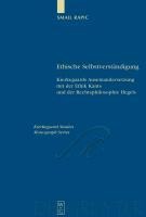 Ethische Selbstverständigung - Smail Rapic