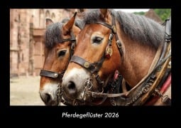Cover-Bild zum Titel 'Pferdegeflüster 2026 Fotokalender DIN A3' von 'Tobias Becker'