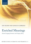 Cover-Bild zum Titel 'Enriched Meanings Ossmp P' von 'Giorgolo Asudeh'