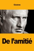 Cover-Bild zum Titel 'De l'amitié' von 'Cicéron'