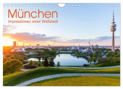 Cover-Bild zum Titel 'MÜNCHEN Impressionen einer Weltstadt (Wandkalender 2026 DIN A4 quer), CALVENDO Monatskalender' von 'Werner Dieterich'