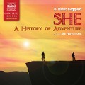 Cover-Bild zum Titel 'She - A History Of Adventure (Unabridged)' von 'H. Rider Haggard'