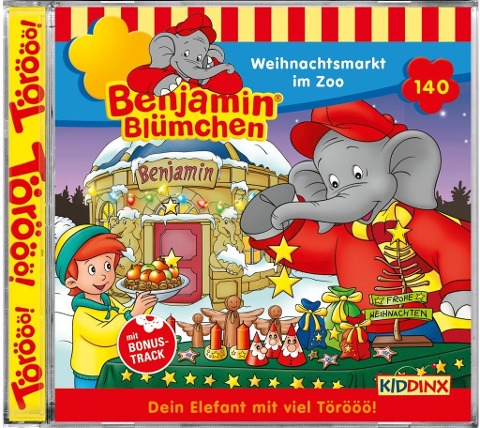 Folge 140:Weihnachtsmarkt im Zoo - Benjamin Blümchen
