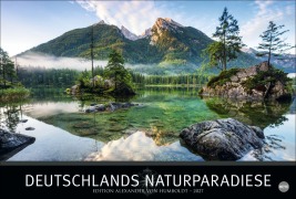 Cover-Bild zum Titel 'Deutschlands Naturparadiese Kalender 2027 - Edition Alexander von Humboldt Kalender 2027' von ''