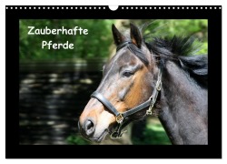 Cover-Bild zum Titel 'Zauberhafte Pferde (Wandkalender 2026 DIN A3 quer), CALVENDO Monatskalender' von 'Christine Daus'