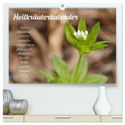 Cover-Bild zum Titel 'Heilkräuterkalender (hochwertiger Premium Wandkalender 2026 DIN A2 quer), Kunstdruck in Hochglanz' von 'Use Your Spirit'