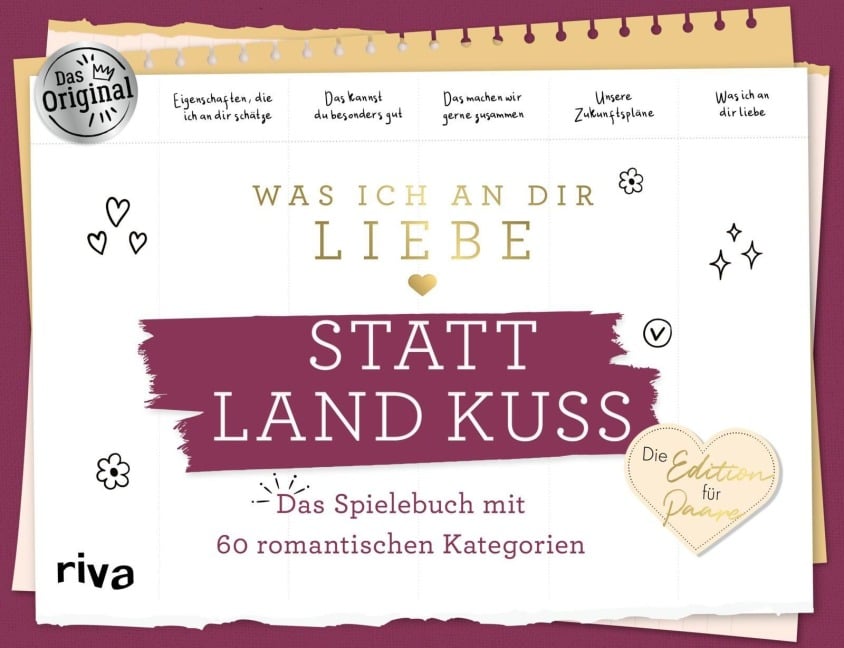Was ich an dir liebe - Statt Land Kuss - Alexandra Reinwarth