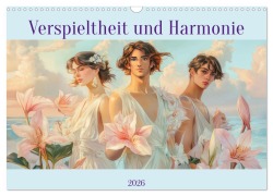 Cover-Bild zum Titel 'Verspieltheit und Harmonie (Wandkalender 2026 DIN A3 quer), CALVENDO Monatskalender' von 'Liselotte Brunner-Klaus'