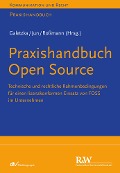 Cover-Bild zum Titel 'Praxishandbuch Open Source' von 'Christian Galetzka, Chan-jo Jun, Yvonne Roßmann'