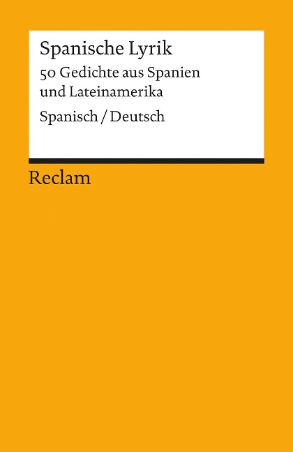 Spanische Lyrik - 